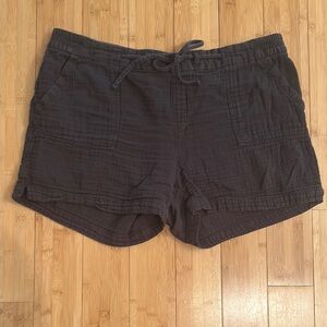 Old Navy Women's Dark Gray Cargo Shorts
